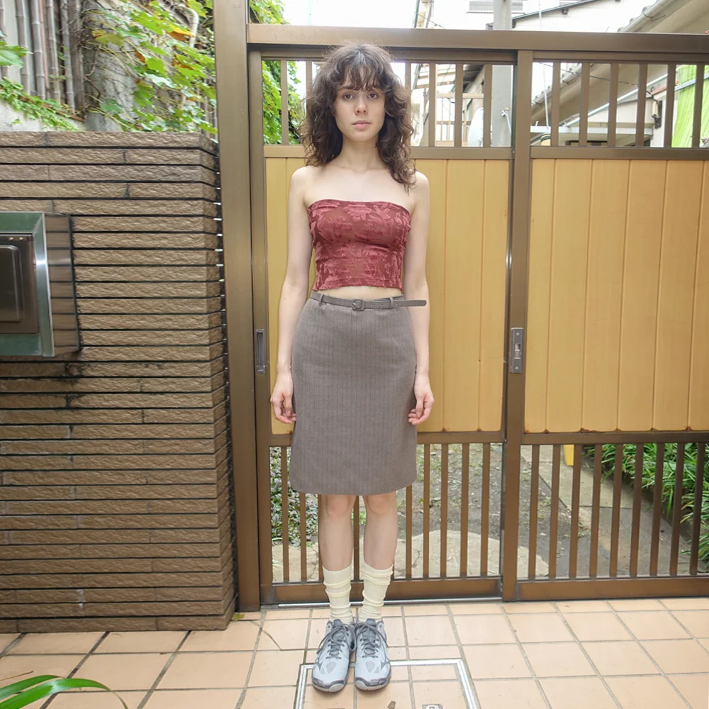 Nonoka Skirt_Grey