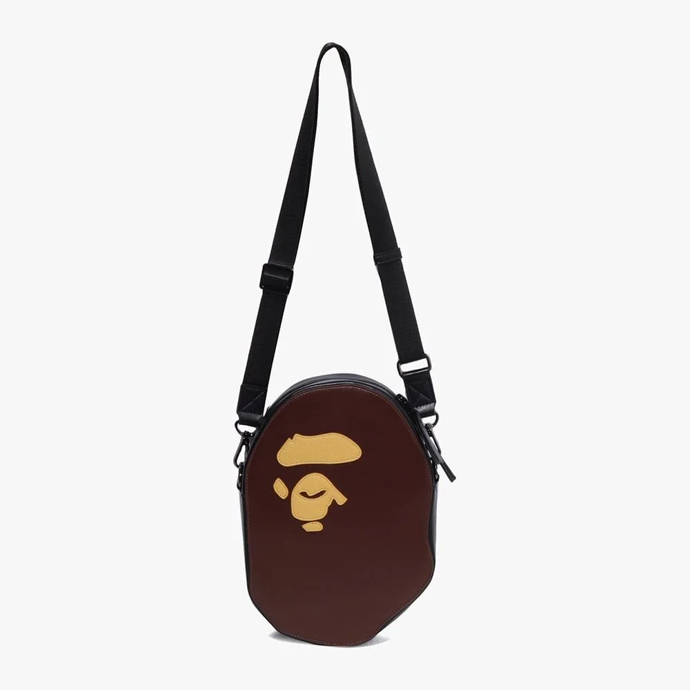 Ape 頭 肩部 袋 BROWN
