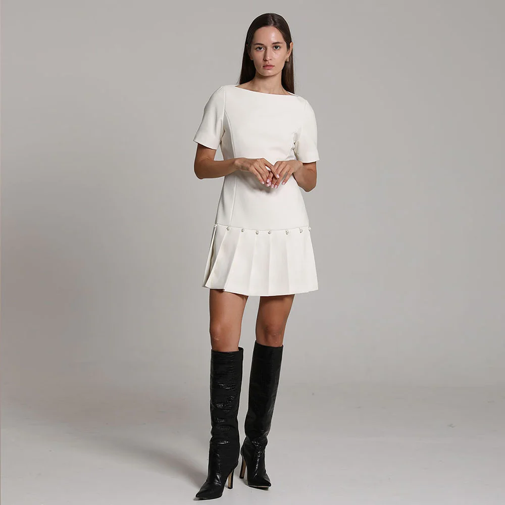 Haisely Dress _ Ivory