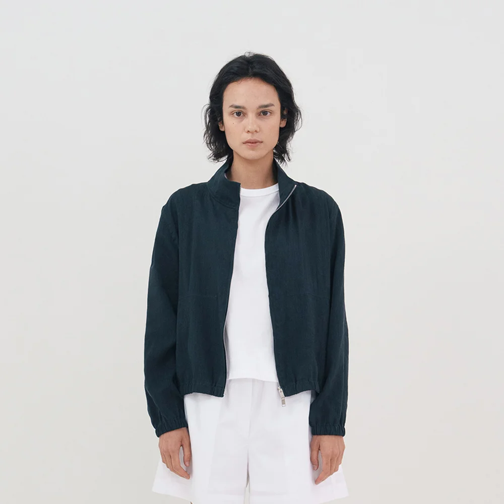 Day Linen Jumper(Navy)