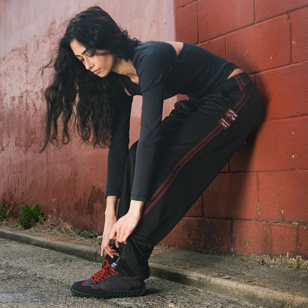 CHECKMATE FENCER TRACK PANTS (BLACK)