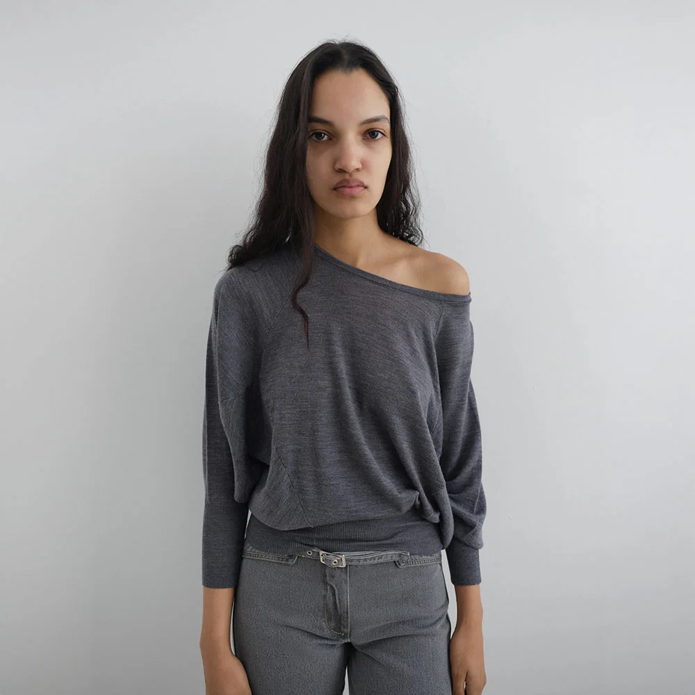 (W) SAFFI JUMPER (GREY)