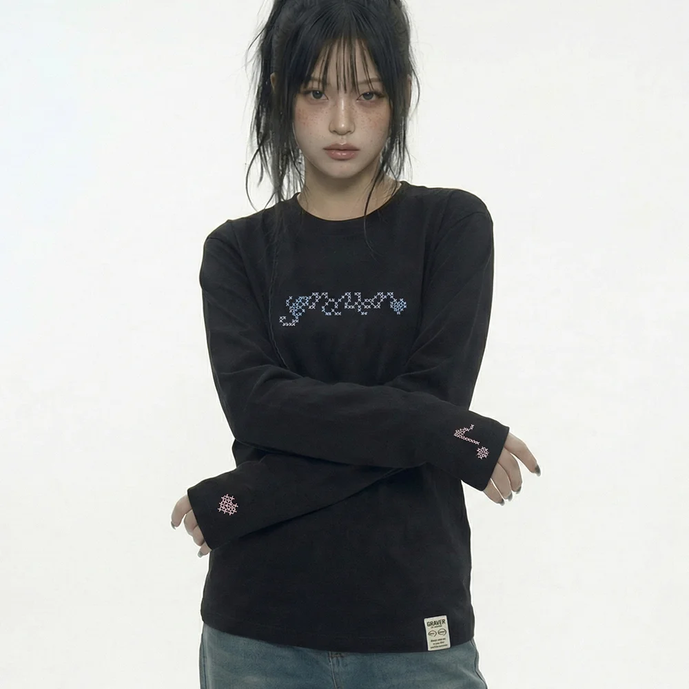 STICH GRAVER 長袖 T恤_3color