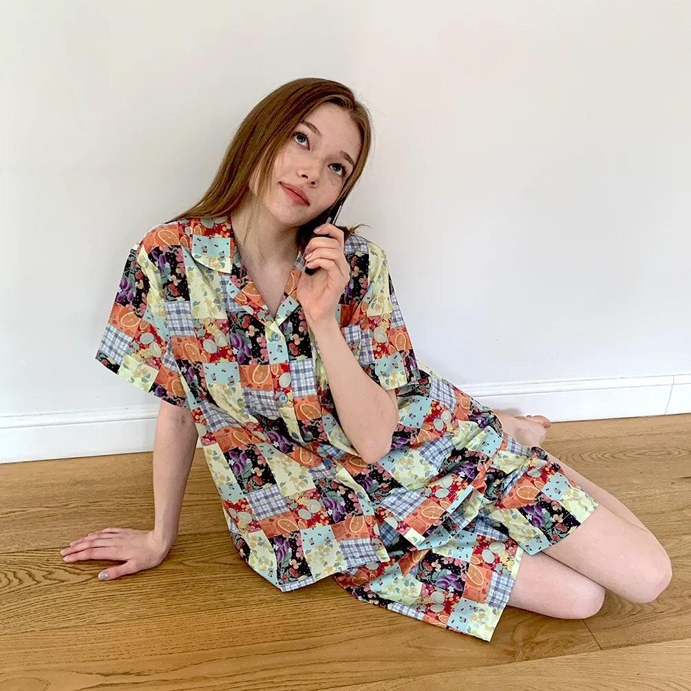Fruit Grocery summer pajama 睡衣