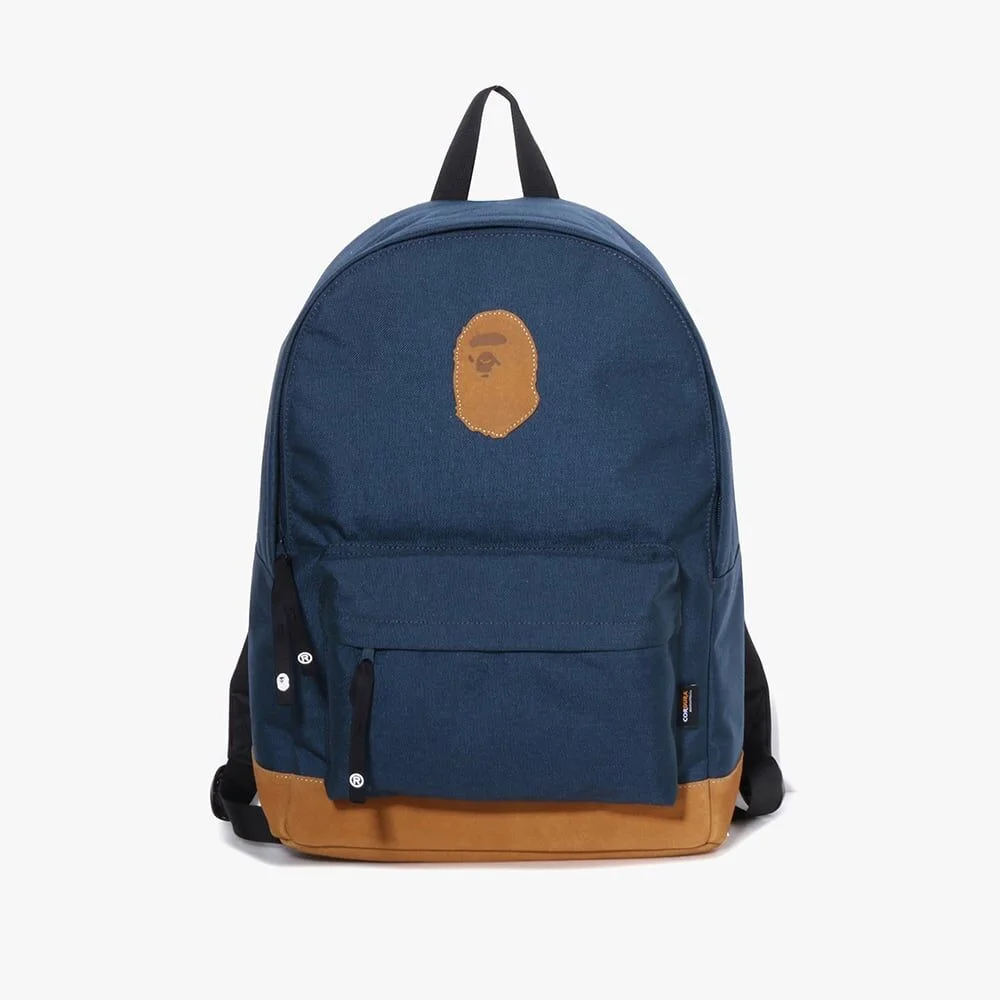 Ape 頭 補丁 考杜拉 Daypack(M) NAVY