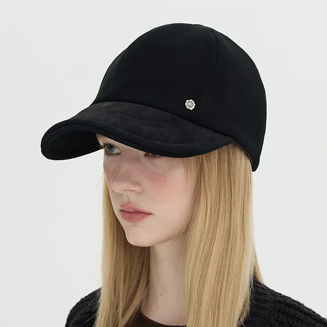 Suede Cap - Black