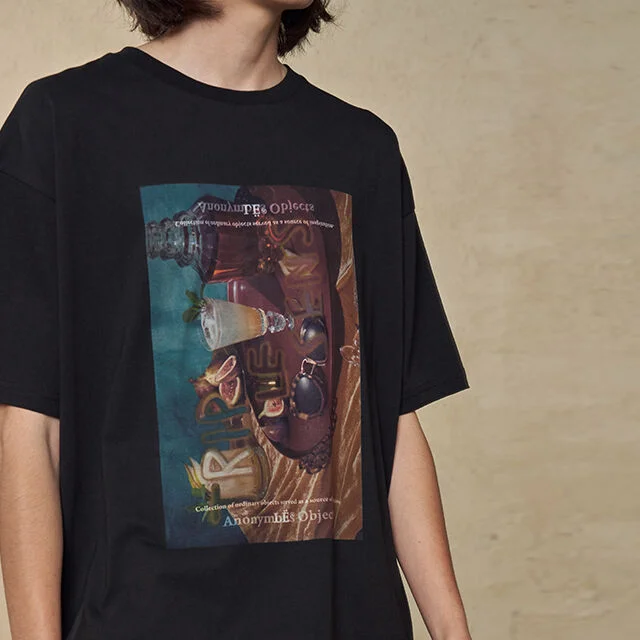 UNISEX Common Things Graphic T-shirts_Black