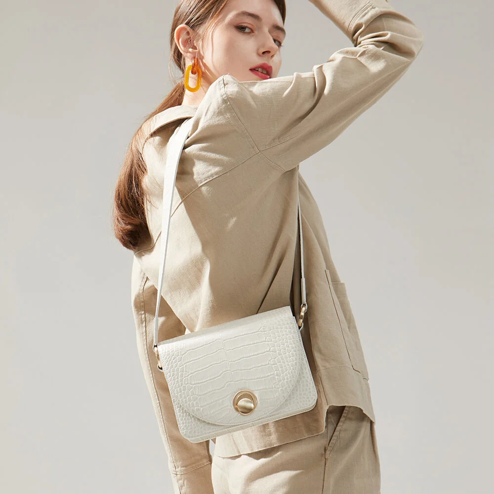 ISLE MINI CROC shoulder bag 3 color