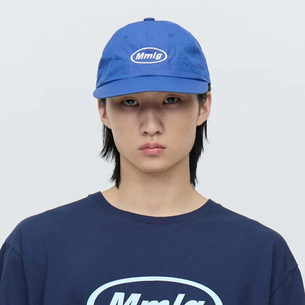 EMB. MMLG NYLON BALLCAP (BLUE)