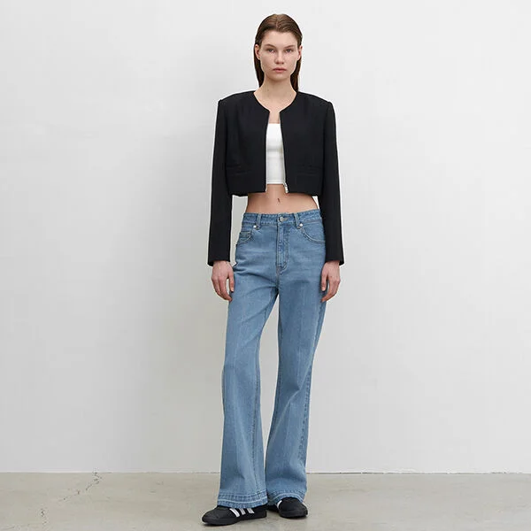 TEO SLIM BOOTCUT DENIM PANTS(PT-5499)