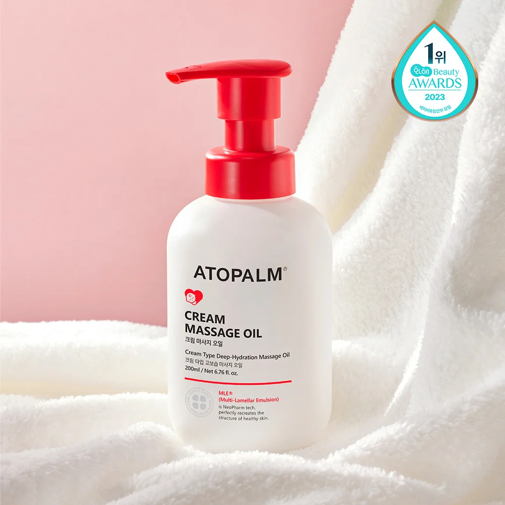 ATOPALM 奶油 按摩 油 200ml