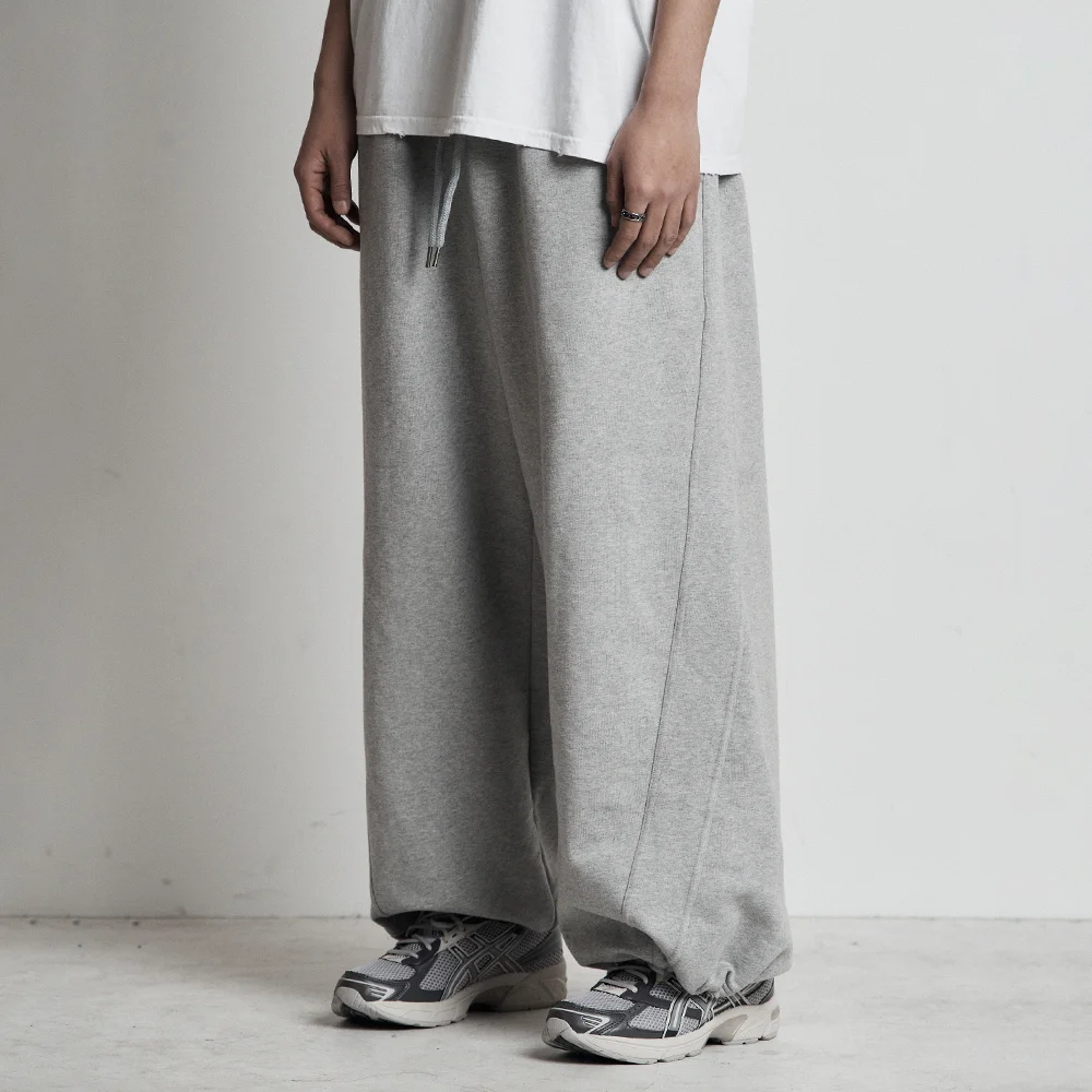 Oblique 運動服 寬褲 灰色