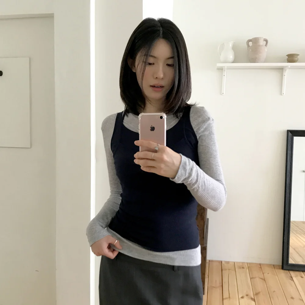 GABY L/S T-SHIRT (4COLOR)