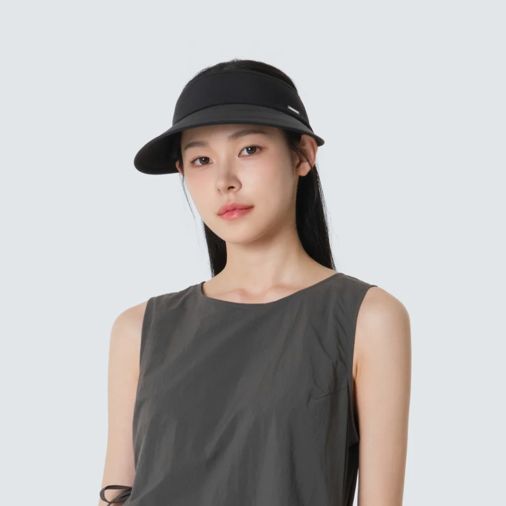 輕量 塔斯隆 涼感 女裝 遮陽帽 Black (S26MWFSC79)