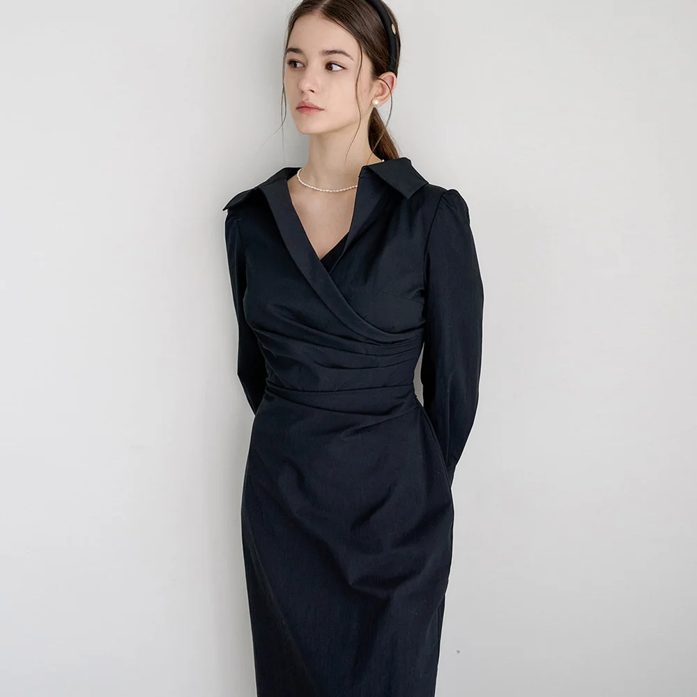Lautre Signature Black shirts dress