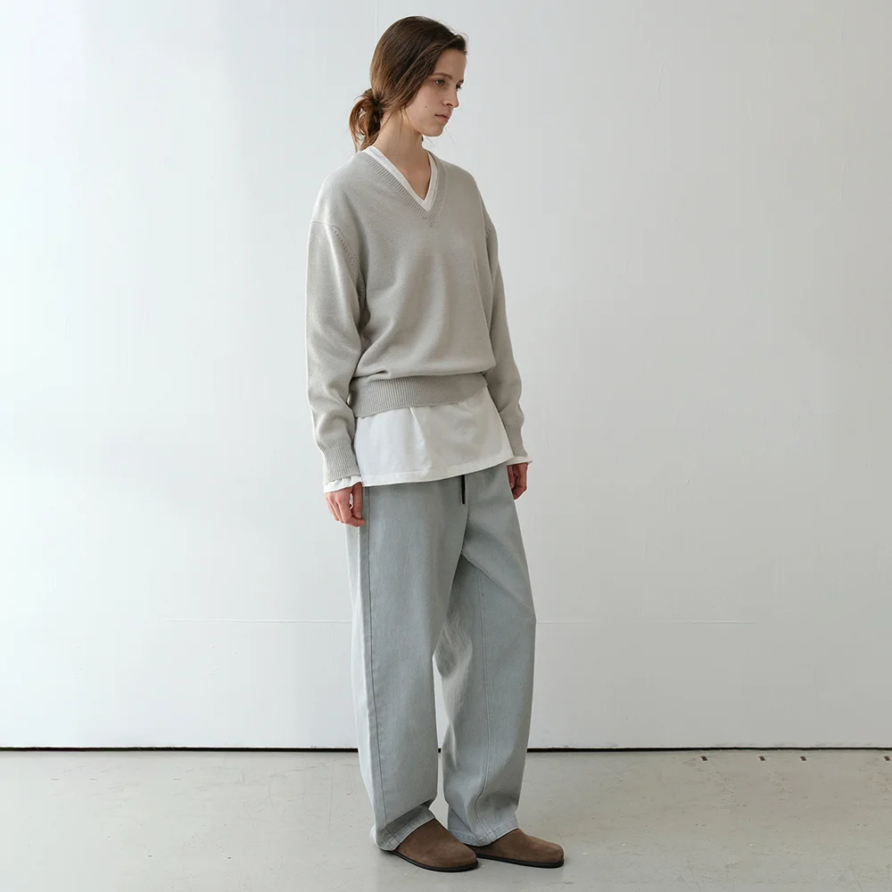 Hudson Banding Denim in Misty Jade