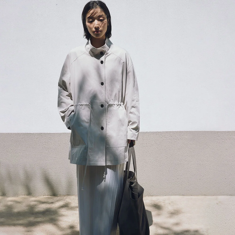 COTTON HALF COAT