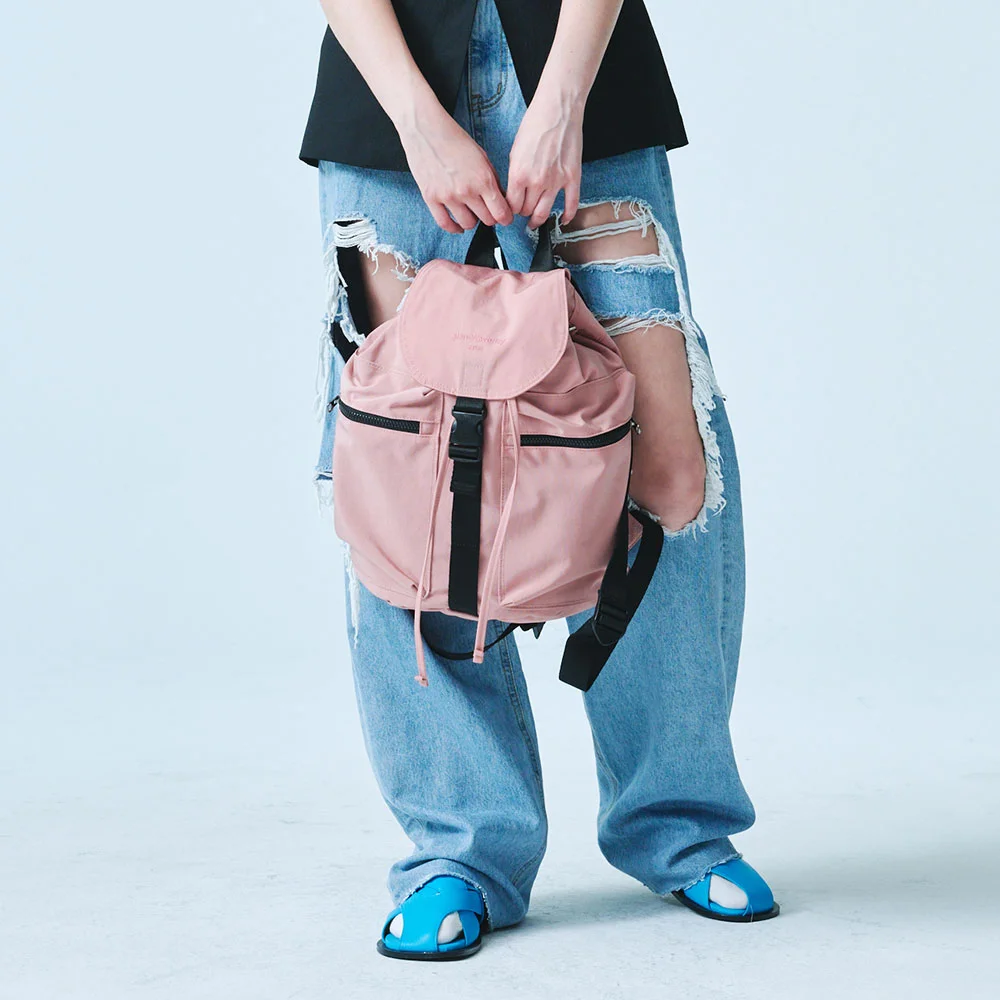 Bany Nylon backpack(Pink)