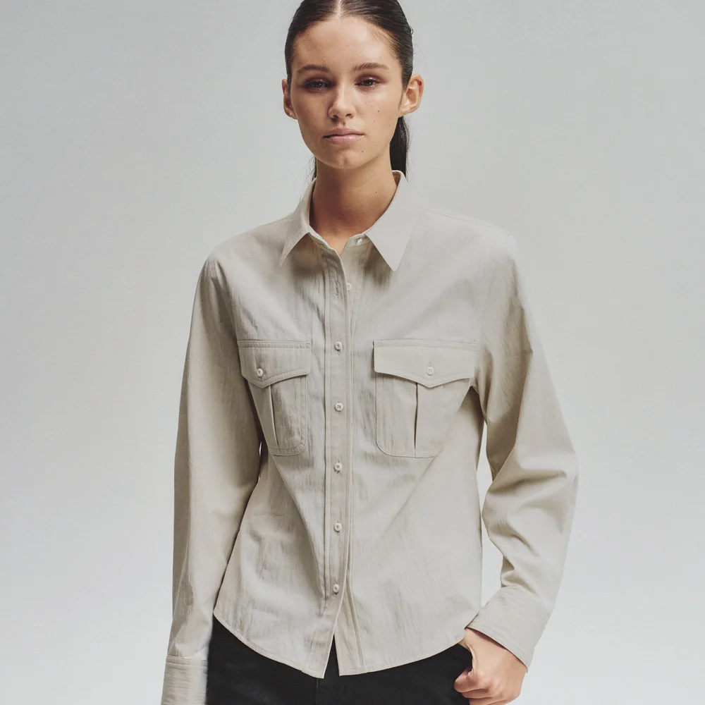 Classic work shirt (light beige)