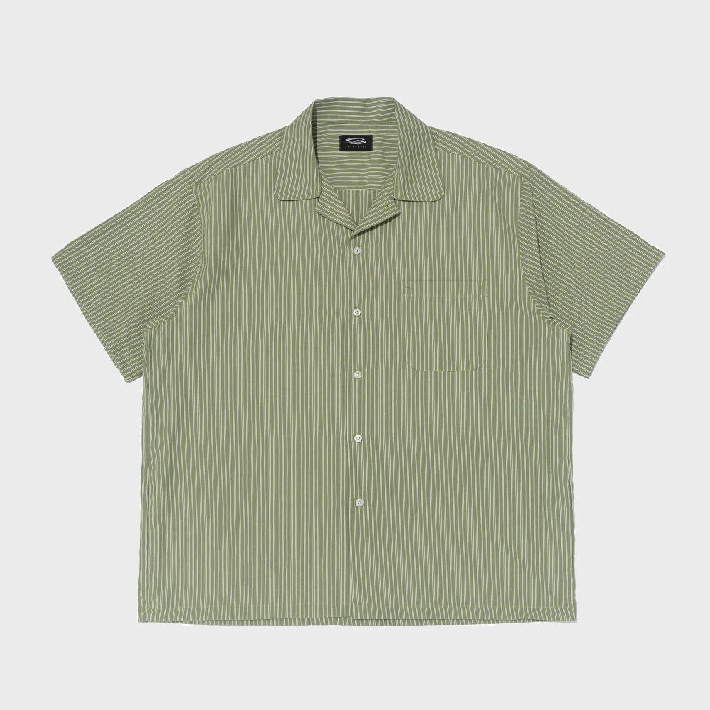 SUMMER MARINE SHORT SLEEVE SHIRT (GREEN)