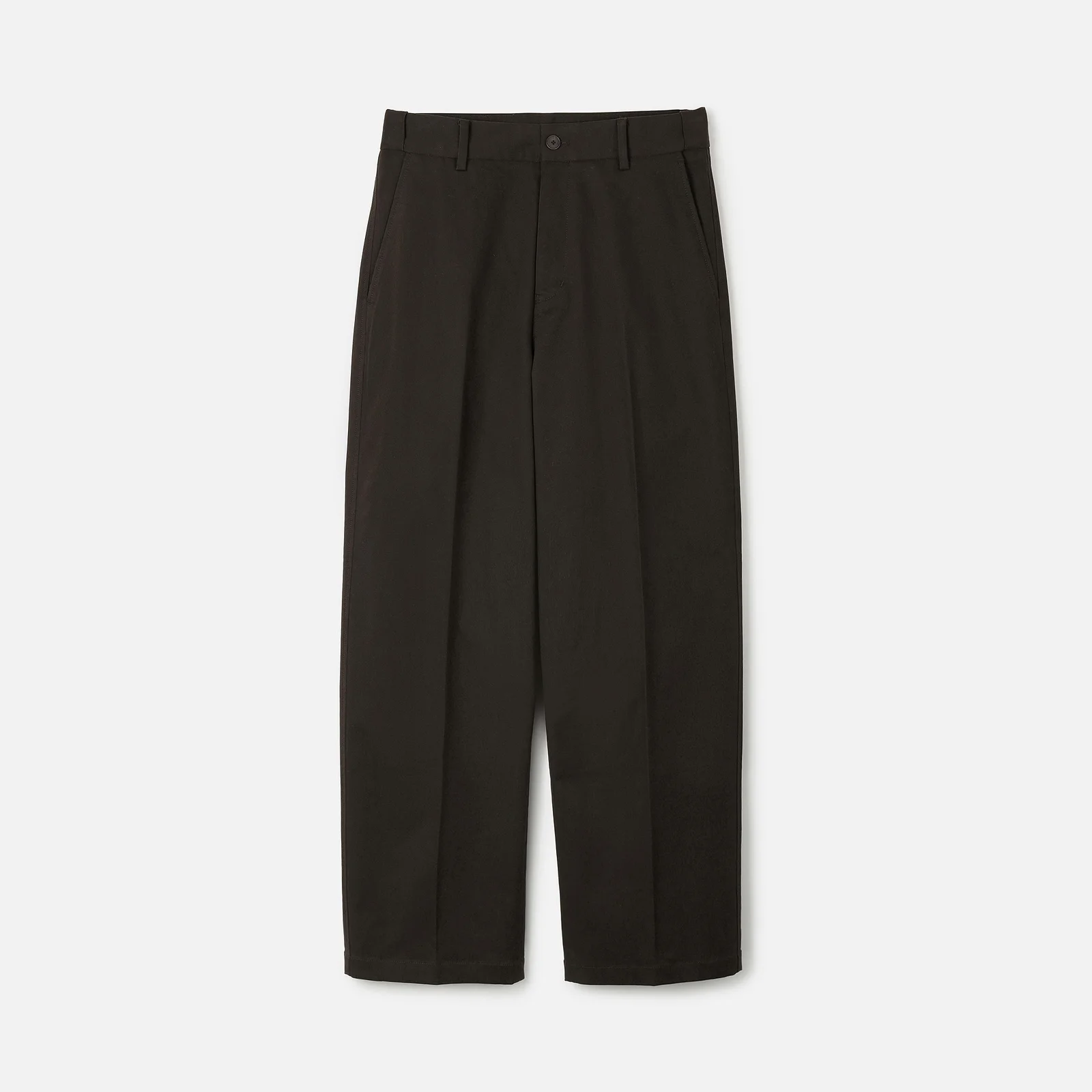 MOLESKINE SEMI-WIDE PANTS BROWN (247)
