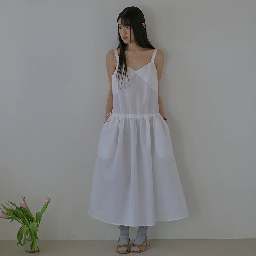 Watery Dress (White)