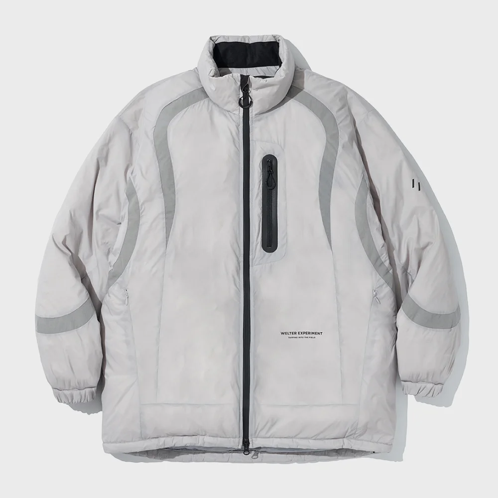 SIGNATURE LINE DOWN JACKET_LIGTH GRAY