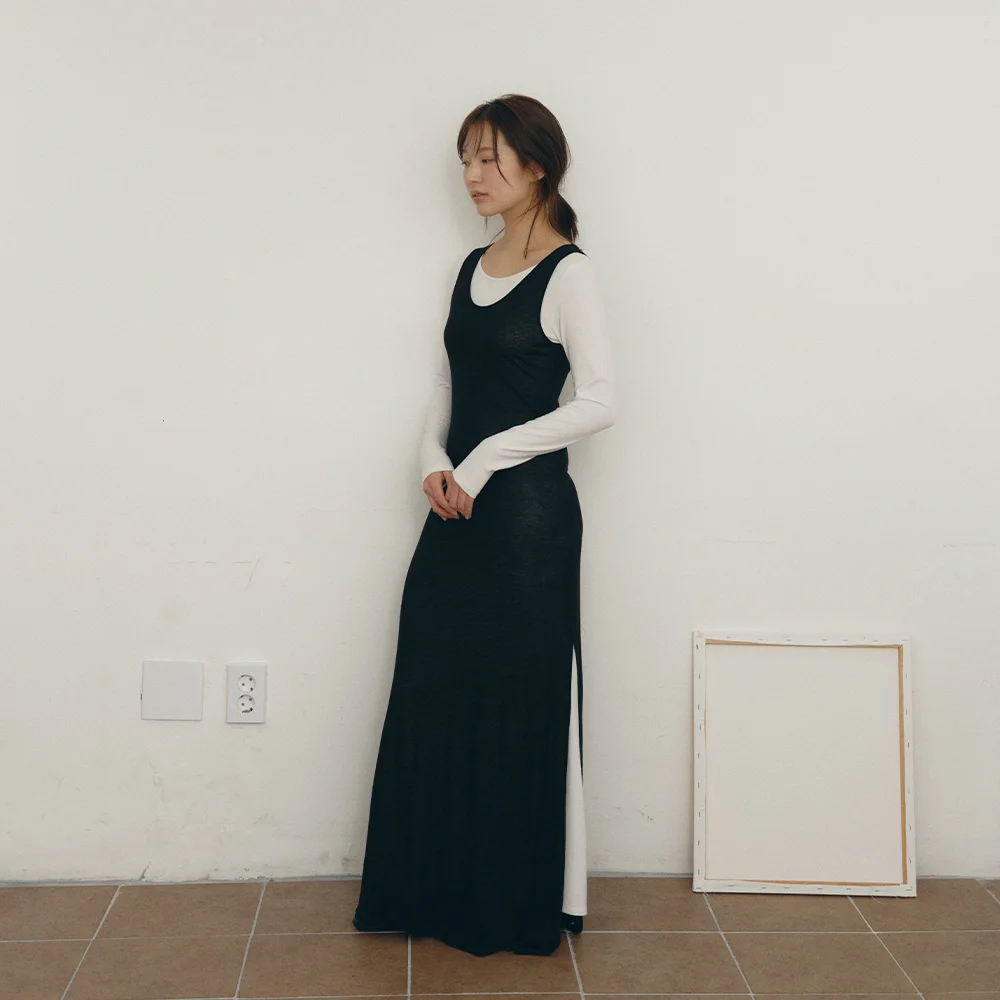 LAYERED MAXI DRESS