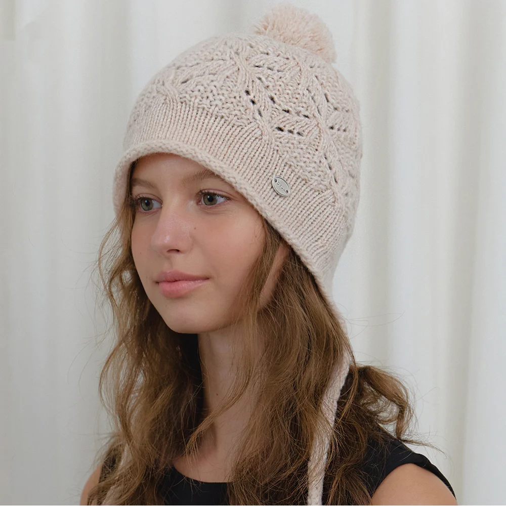 wool trooper strap hat 2color HA060