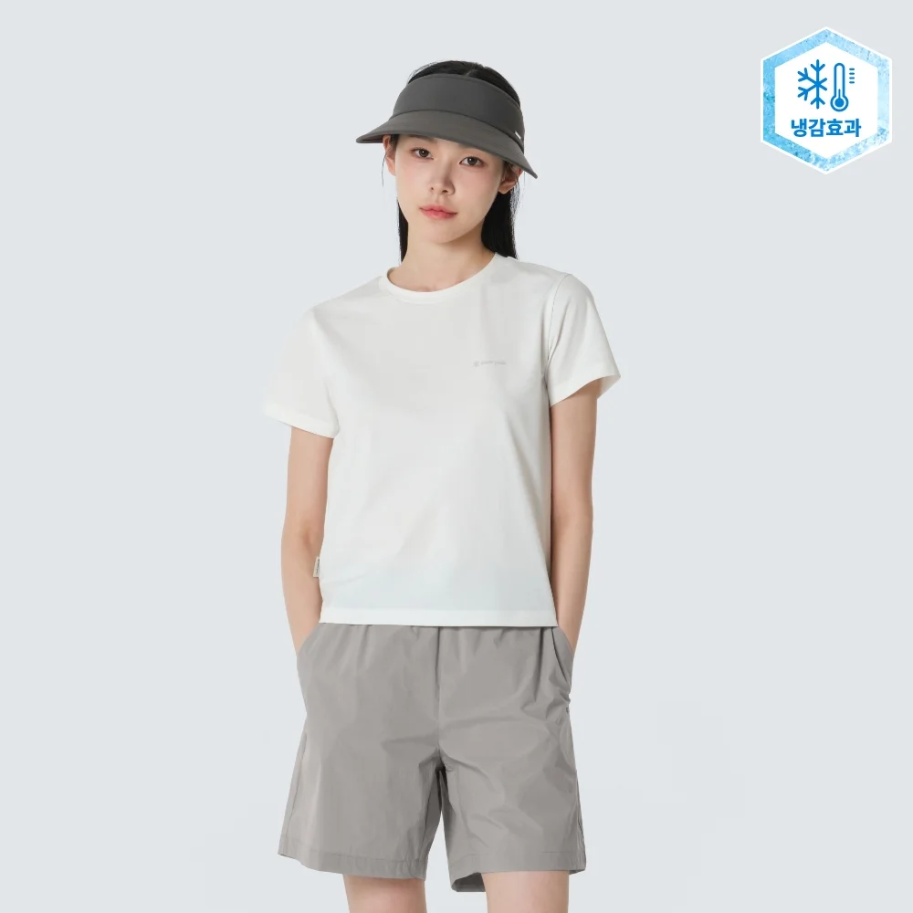 Regen 速乾 女裝 修身版型 短袖 T恤 Off White (S26MWTTS51)