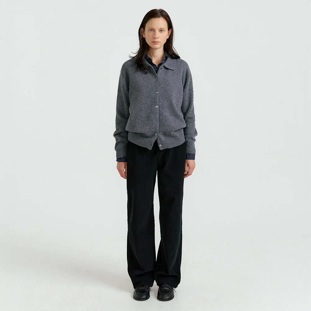 Logan Corduroy Pants (Black)