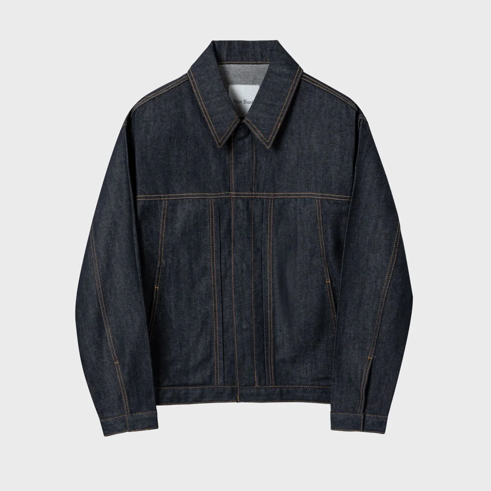 尖頭 衣領 牛仔 外套_INDIGO / ND-JD082051-26