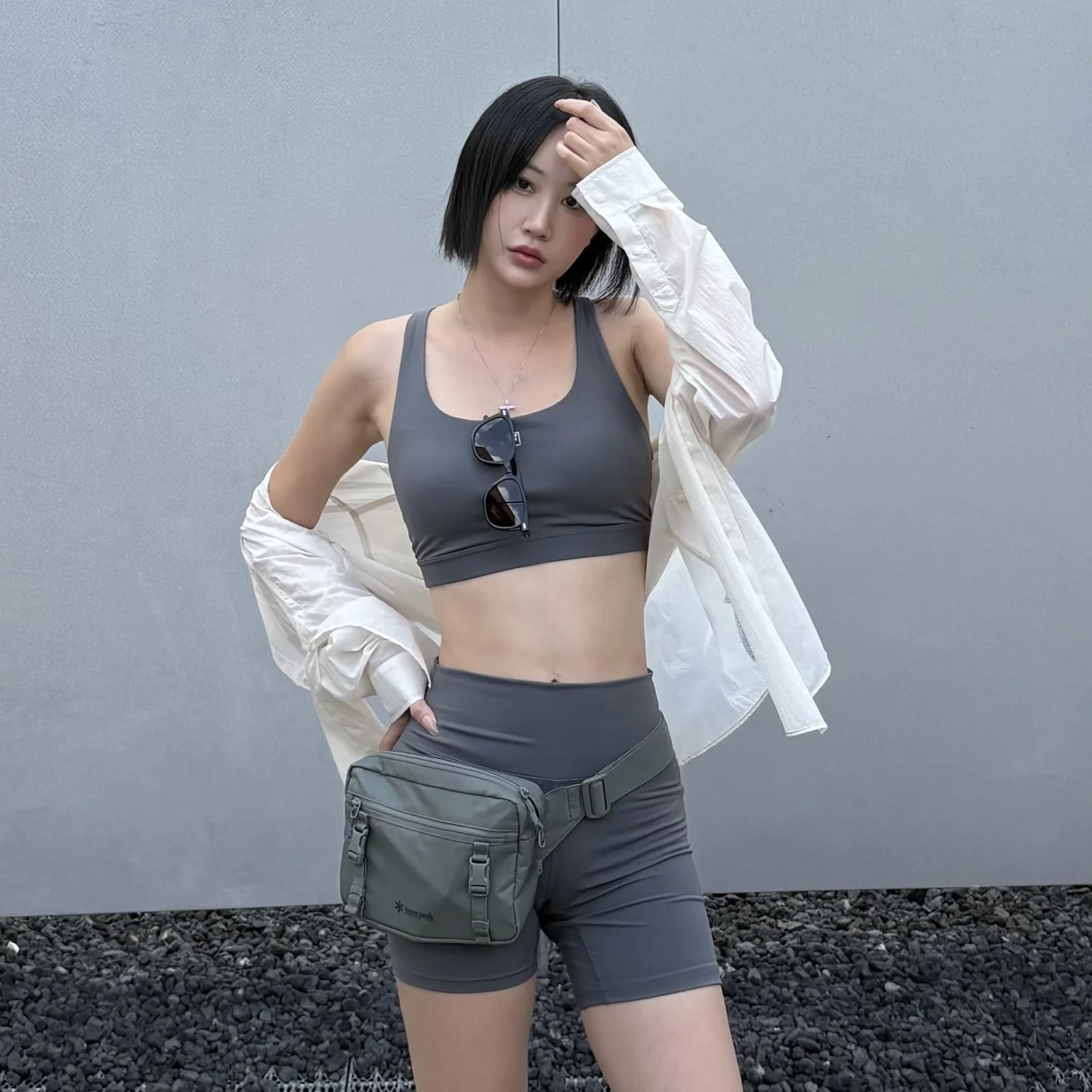 Pro Air 輕量 腰包 2L Khaki (S26ZUFBG04)