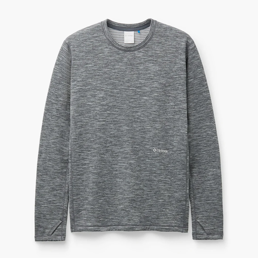 ZERO 加絨 打底層 T恤_Charcoal Gray