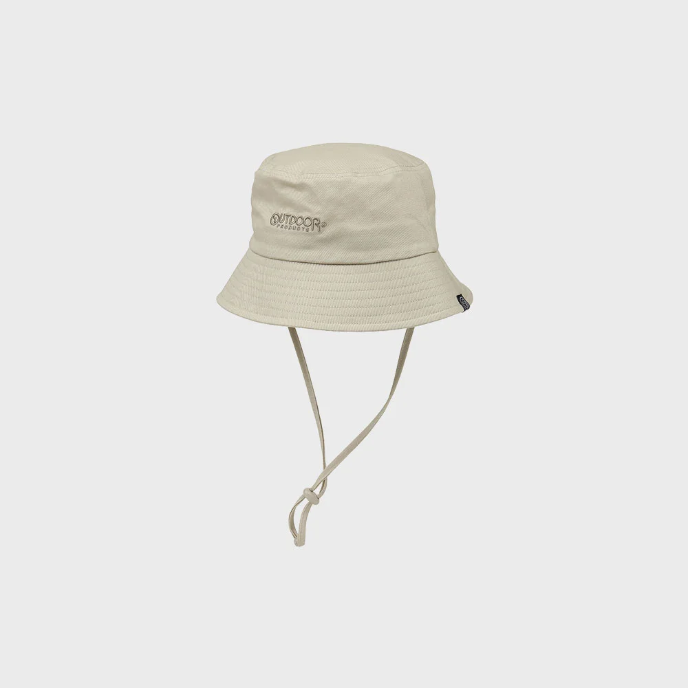 純棉 漁夫帽 (米色)