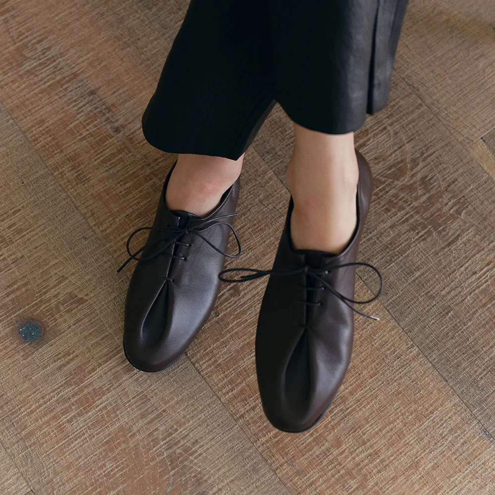 Alto Stitch Flats(Brown)
