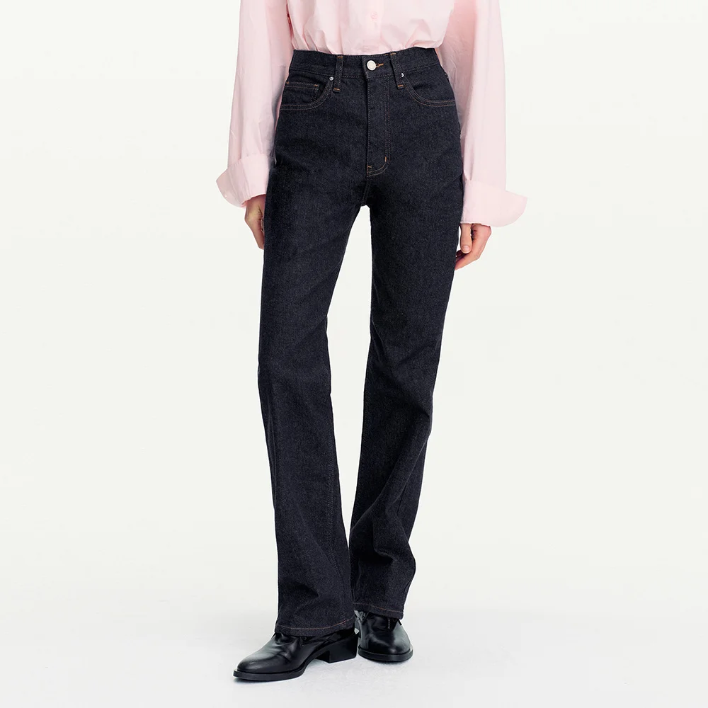 May Straight Jean (Raw Blue)