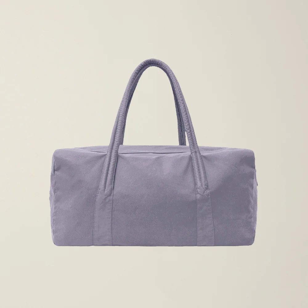 GARMENT DYED DUFFLE BAG (LARGE) SLATE GREY