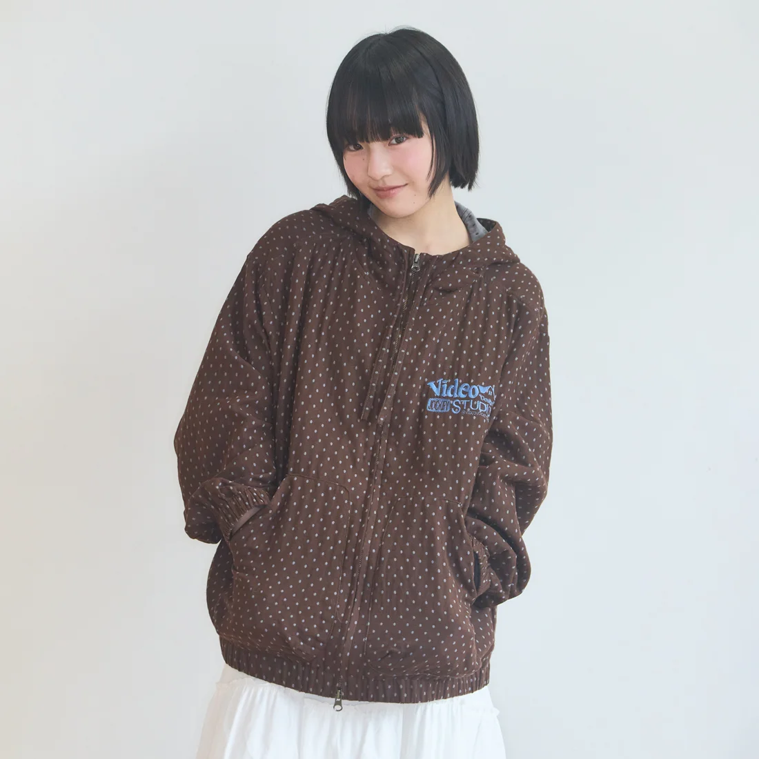 圓點 防風 外套