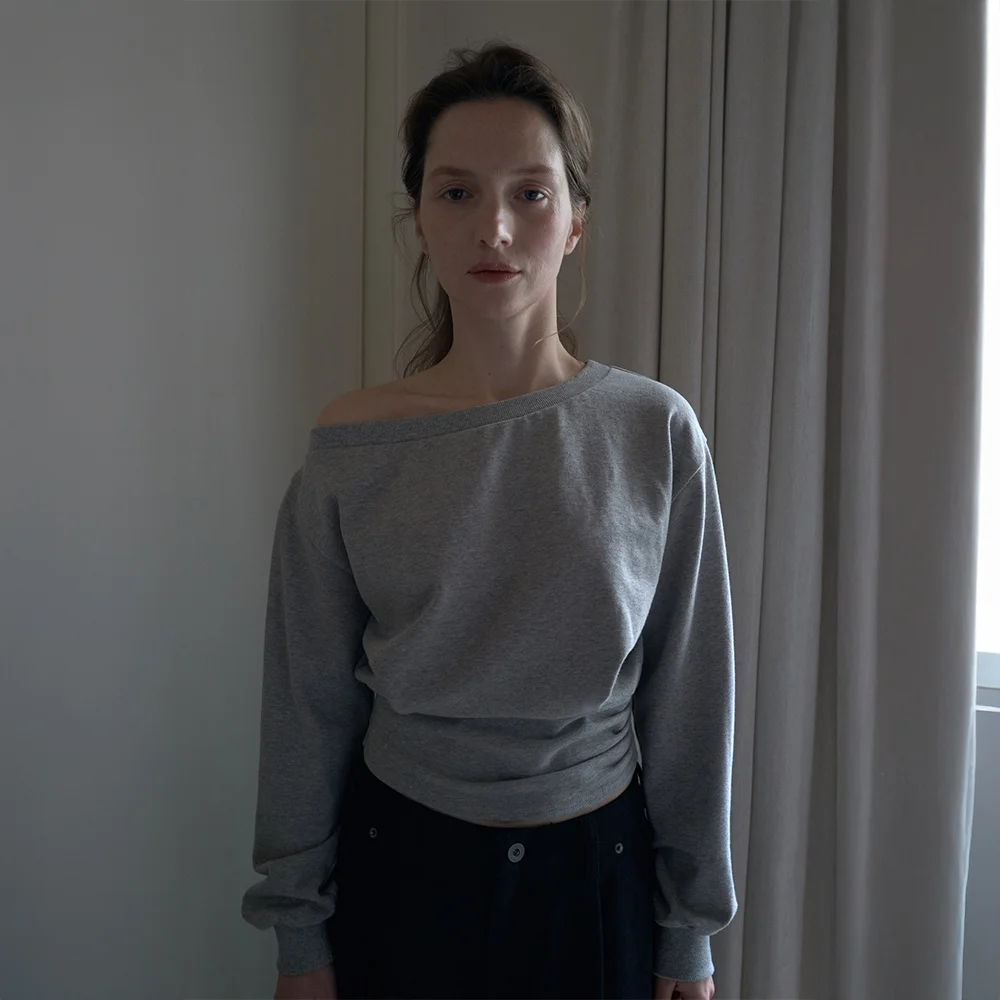 Katie Sweat Shirts_M.Grey