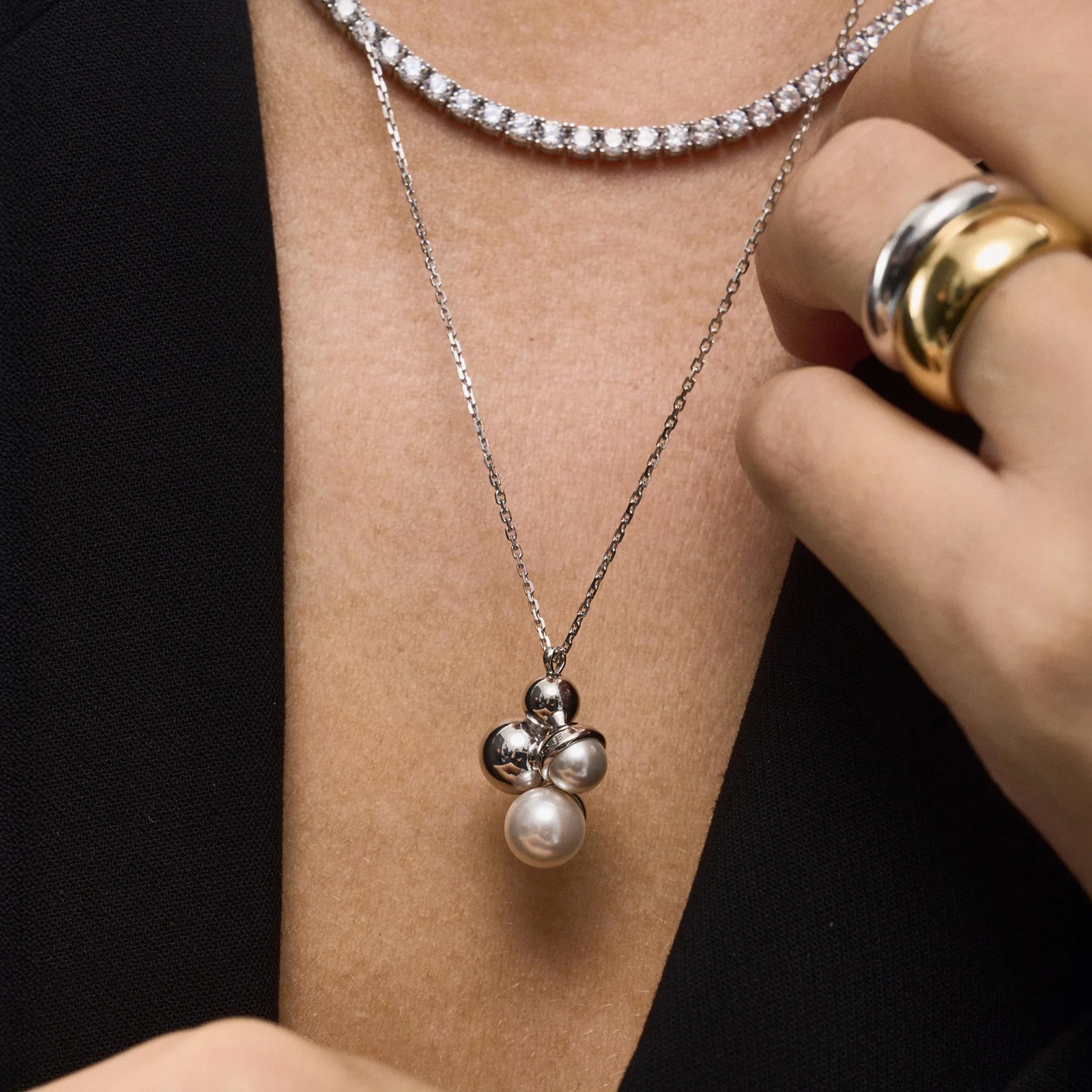 DOT PEARL CLUSTER N