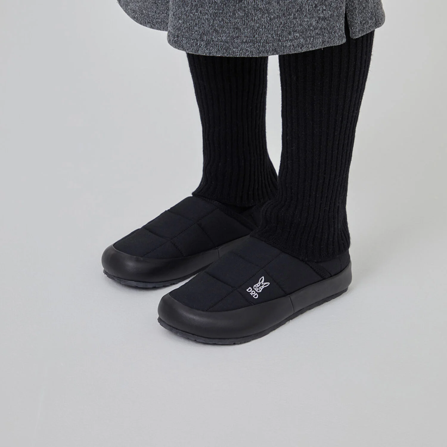 Gama 羽絨外套 懶人鞋(BLACK)