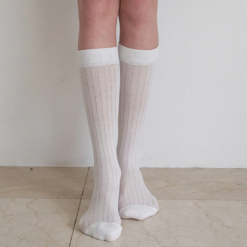 Light Ribbed Socks_4 colors