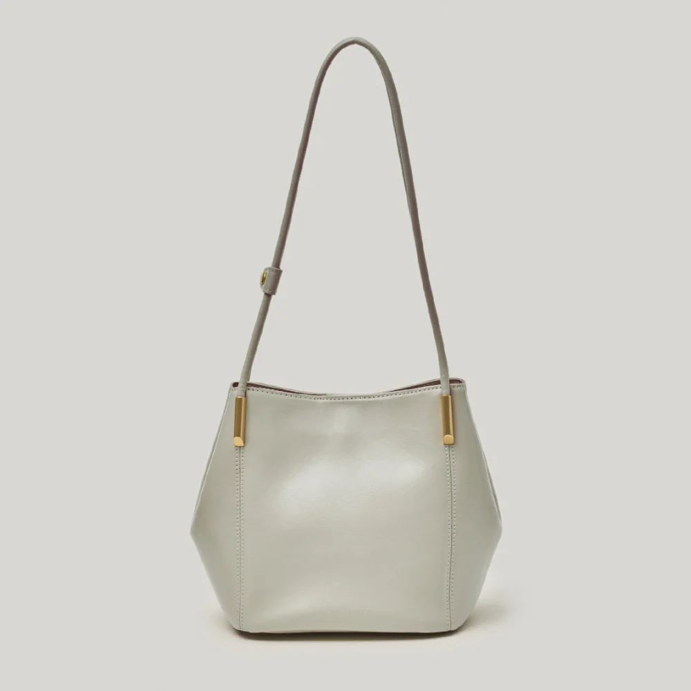 MARRON BAG (MISTY WHITE)