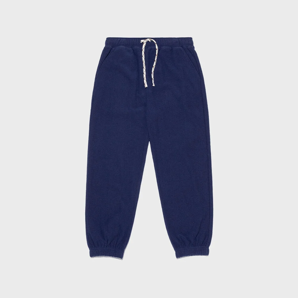 Kodacolor 毛圈布 微寬版型 束腳褲 NAVY