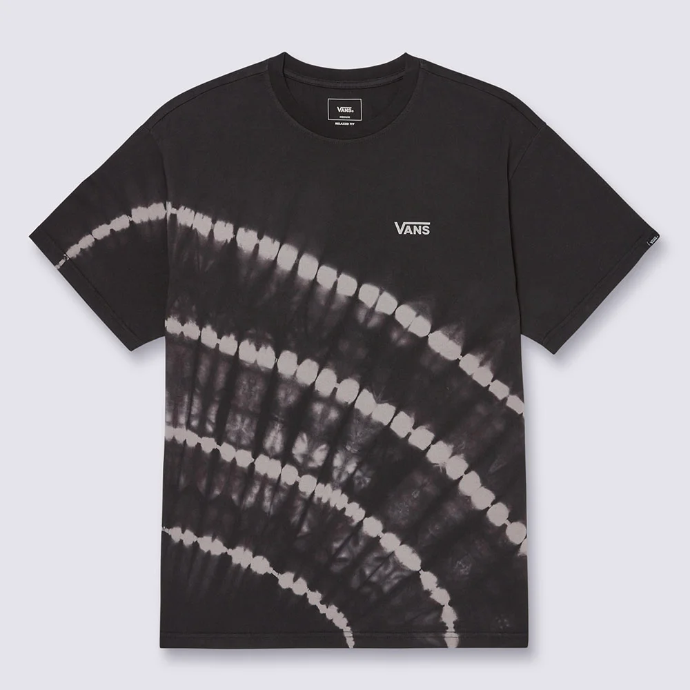 LR 綁帶 Tie-Dye 短袖T恤 - 黑色圓圈紮染 / VN000NN3EDL1