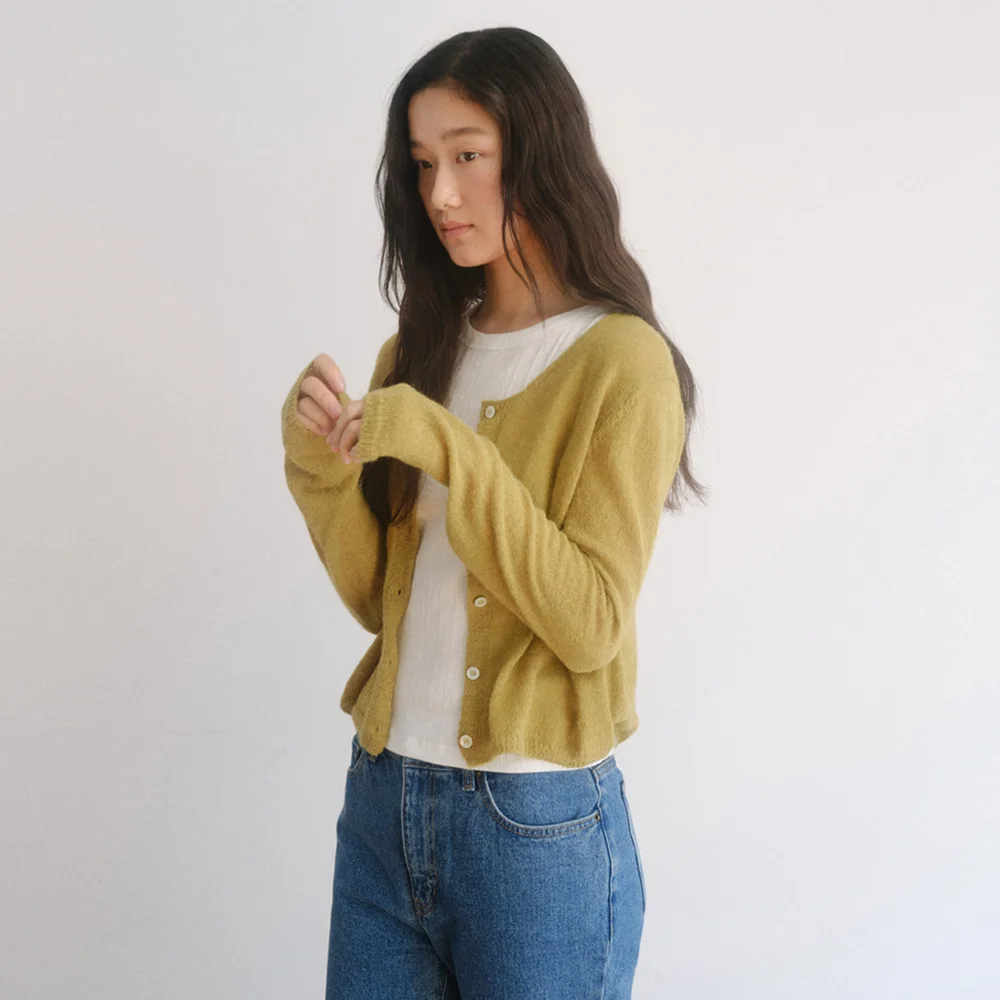 Eto Cardigan_Matcha
