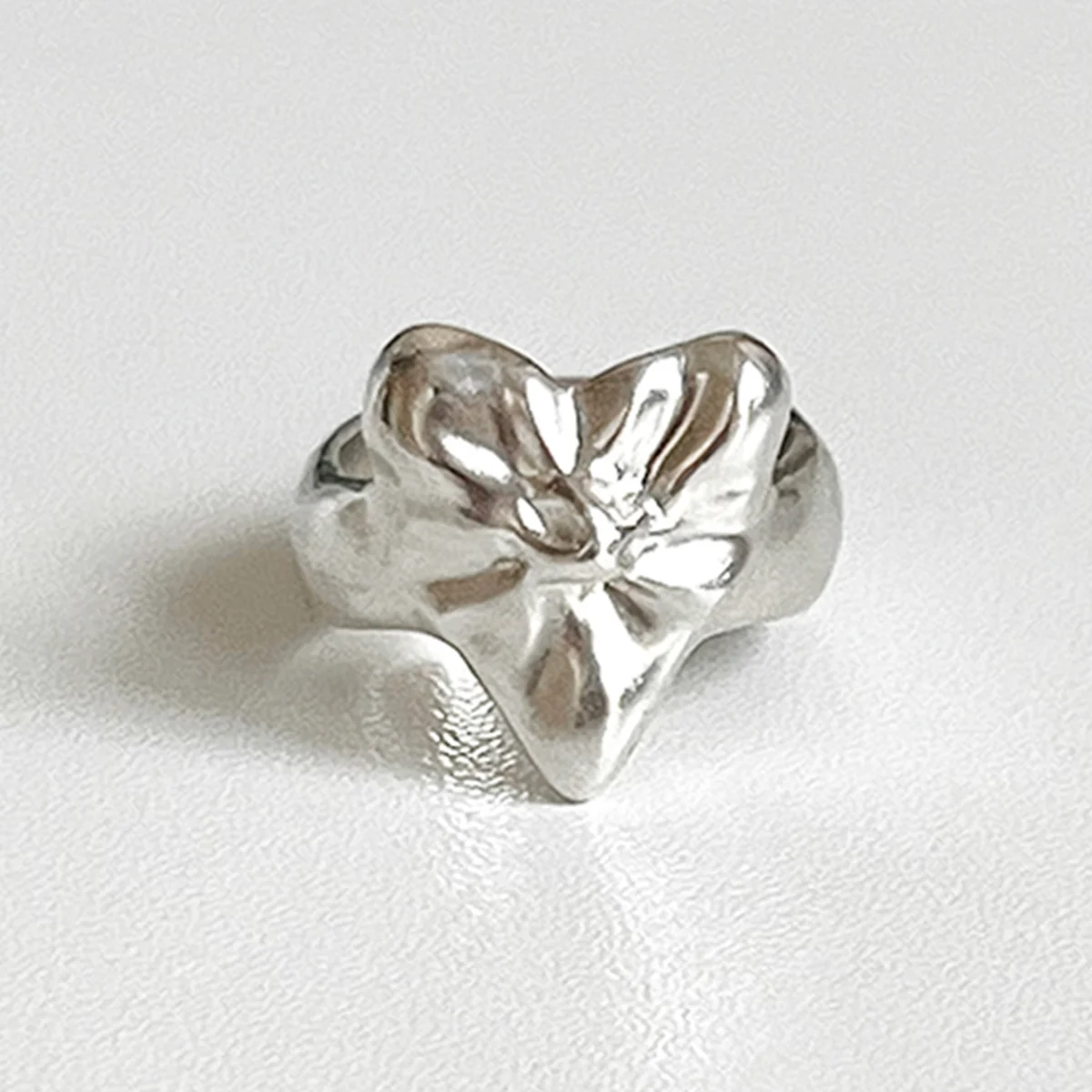 HEART SHIR RING (GLOSSY)