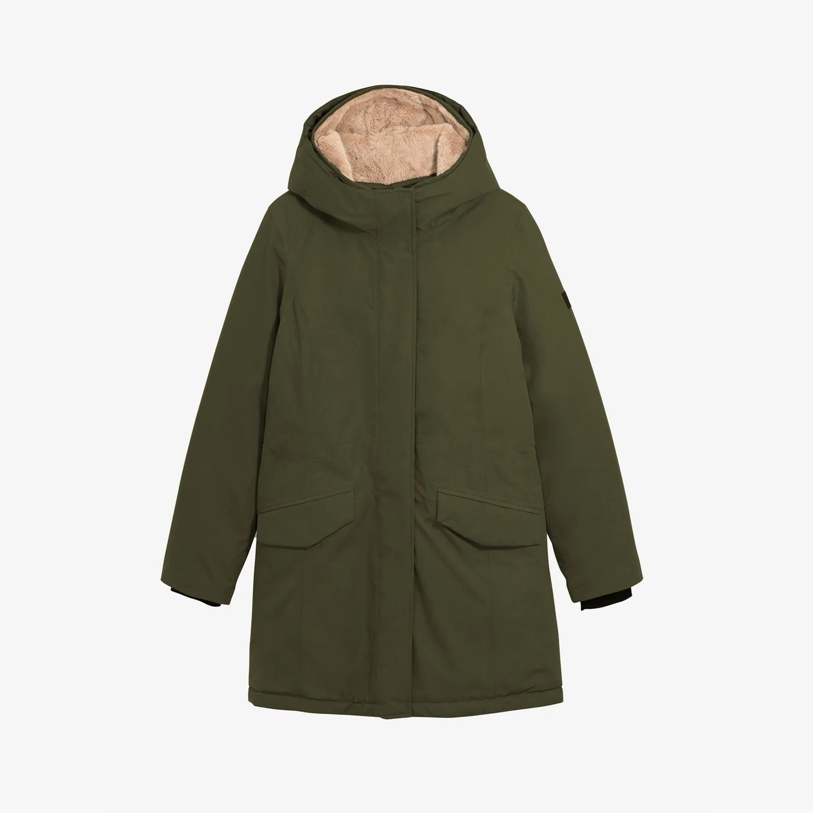 女裝 Gore-Tex 連帽衫 毛絨 中長款 外套 AIW23WOUI013AVO
