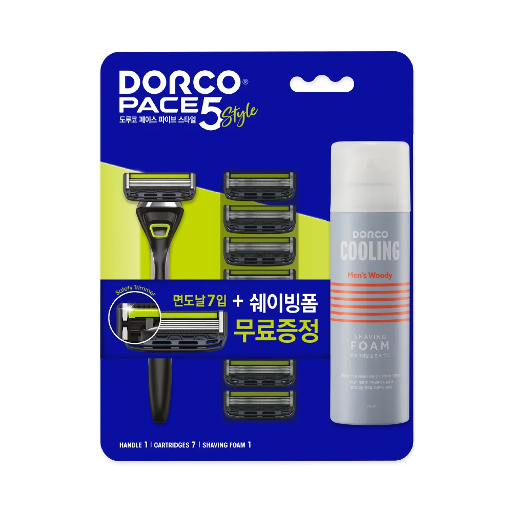 DORCO PACE5 Style 7入 套裝